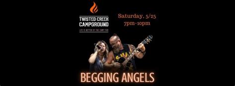 Begging Angels debut at Twisted Creek Campground, Twisted Creek Campground, Flintstone, 25 May ...