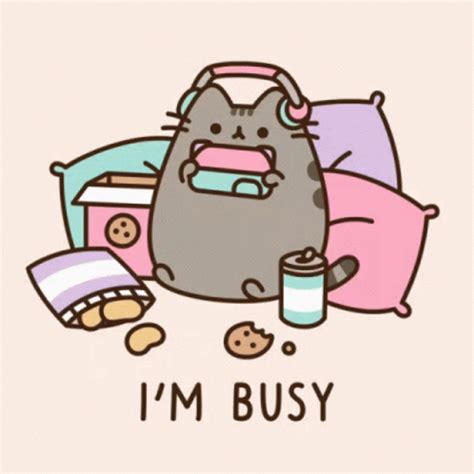 Pusheen Cat GIF - Pusheen Cat Cute - Discover & Share GIFs