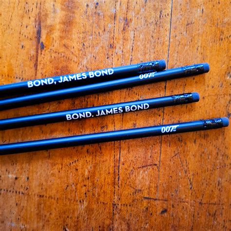 James Bond "Bond, James Bond" Pencil | 007Store