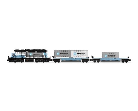 LEGO Set 10219-1 Maersk Container Train (2011 Creator > Creator Expert ...