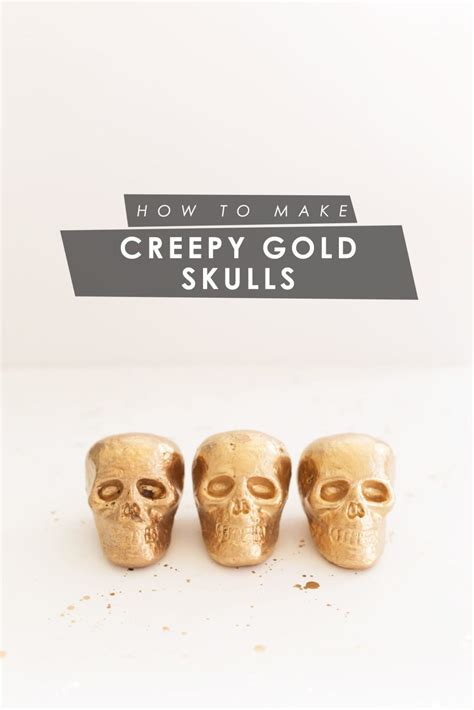 DIY Gold Skulls » Lovely Indeed