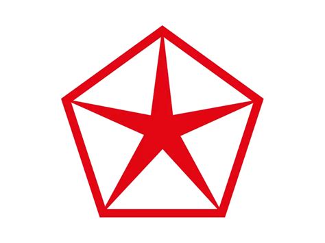 Chrysler Red Star Logo PNG vector in SVG, PDF, AI, CDR format