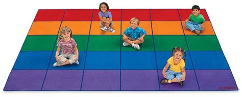 Classroom Furniture | Flexible Seating | Rugs | Tables | Lakeshore® in 2021 | Classroom carpets ...