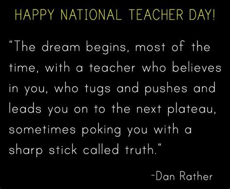 Dan Rather Quotes About Teachers. QuotesGram