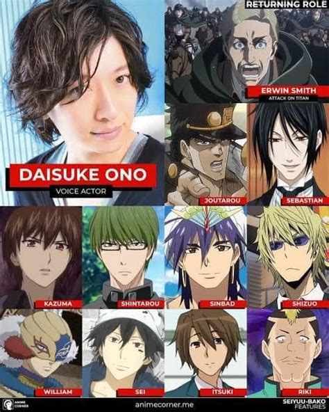 Pin de Catalina belén en datos otaku e intelectual | Actor de doblaje ...