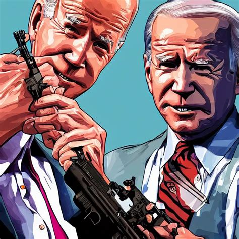 GTA Cover art, with Joe Biden, Art by Stephen Bliss | Stable Diffusion | OpenArt