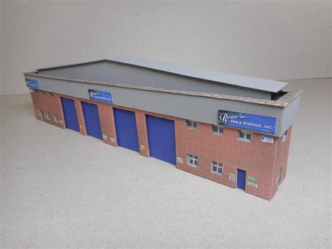 N Gauge Industrial Building Model Railway | eBay