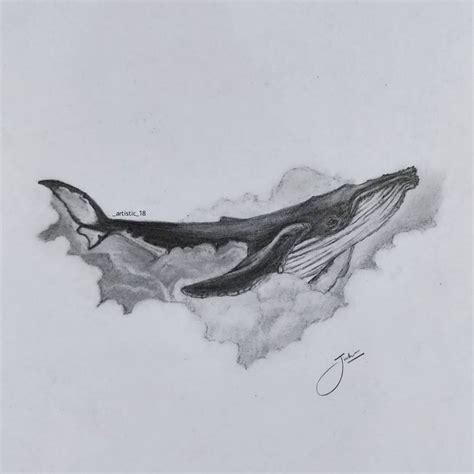 52 Hz Whale (Whalien 52) | Whale, Art works, Sketches