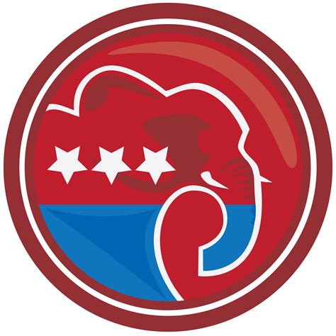 GOP's Elephant and Democratic Donkey Get a Makeover | Kelley - ClipArt ...