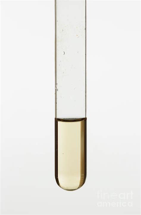 Iron (iii) Chloride Solution Photograph by Martyn F. Chillmaid/science ...