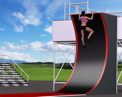 3D Parkour Ninja Obstacle Course - TurboSquid 1431669