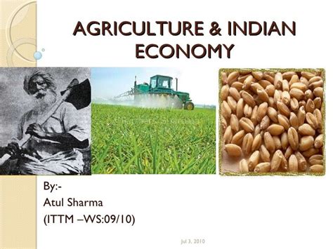 Agriculture & indian economy | Fields of science, Agriculture, Environmental engineering