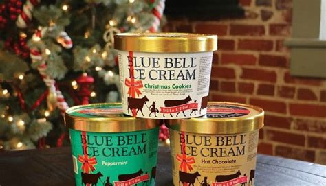 Blue Bell Holiday Flavors Deck the Shelves of Grocery Stores