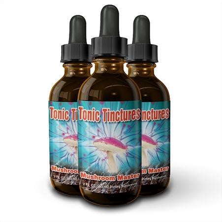 Shop Tonic Tinctures: Mushroom Master Liquid (2oz) Key Benefits, Uses ...