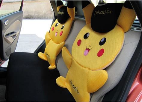 Sell Pikachu Car Seat Cover Sandwich Fibre Automobile Seat Cover in ...