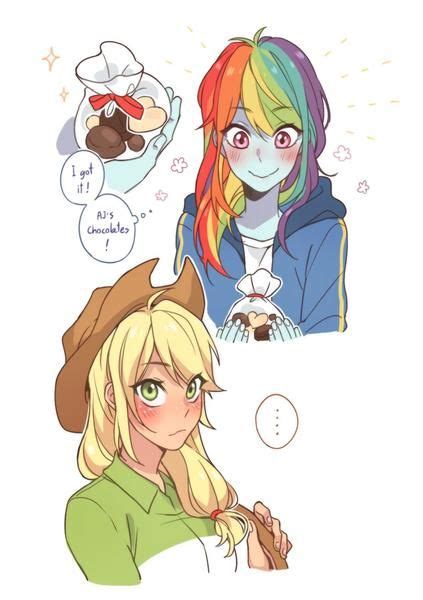 AppleDash fanart | My little pony characters, My little pony comic, My little pony twilight