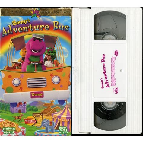 BARNY'S ADVENTURE BUS VHS LYRICK VIDEO EMBOSSED CASE TESTED on eBid ...