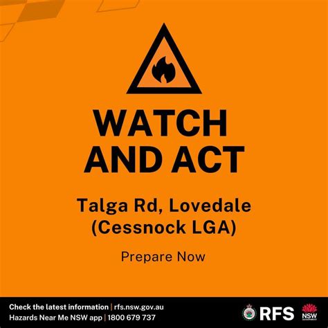 WATCH & ACT Talga Rd, Lovedale (Cessnock LGA – MHV NEWS