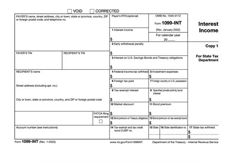 1099 Int Form 2023 - Printable Forms Free Online