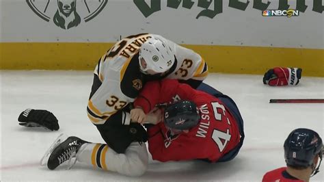 Zdeno Chara fights Tom Wilson 12/11/19 - YouTube