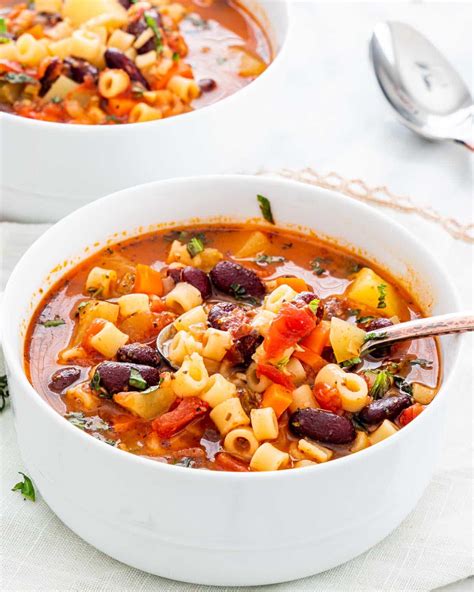 Minestrone Soup - Jo Cooks