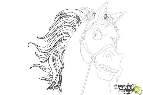 How to Draw Maximus from Tangled - DrawingNow