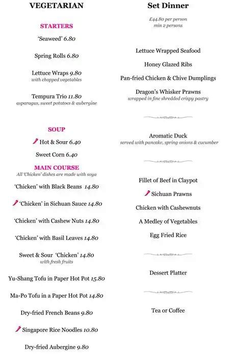 The Good Earth Esher Lunch Menu - The Earth Images Revimage.Org