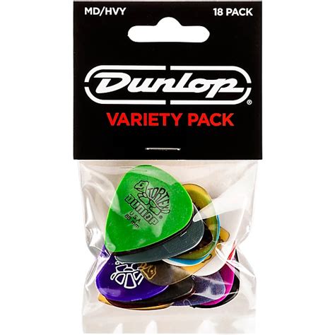 Dunlop Pick Variety Pack 18/PLYPK Medium/Heavy | Guitar Center