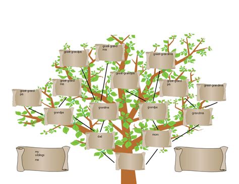 Family Tree Template Word | Templates at allbusinesstemplates.com