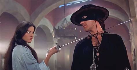 Catherine Zeta Jones Zorro Sword Fight