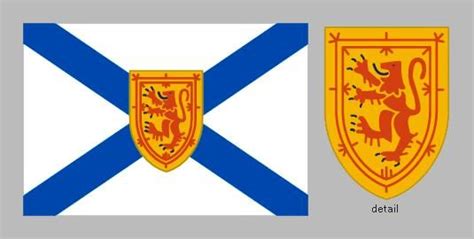 Flag of Nova Scotia | Canadian provincial flag | Britannica.com