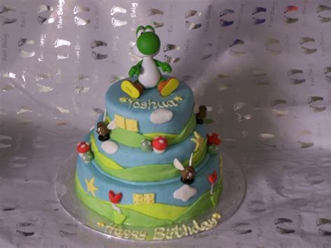 Yoshi Cake - CakeCentral.com