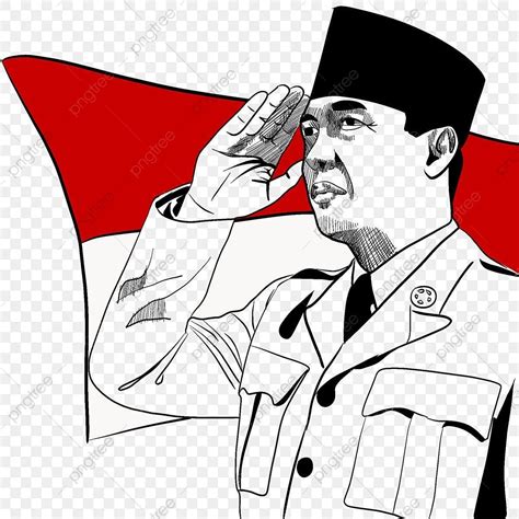 Bung Karno PNG Transparent, Bung Karno, Indonesia, Kemerdekaan, Merah ...