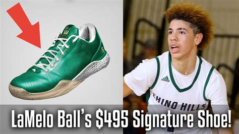 Lamelo Ball Signature Shoe / Lamelo Ball Interview On Why He Signed ...