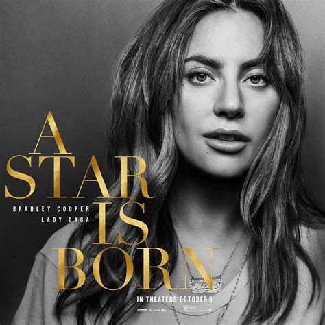 FOTOS HQ: Pósters oficiales de la película "A Star Is Born" - Lady Gaga ...