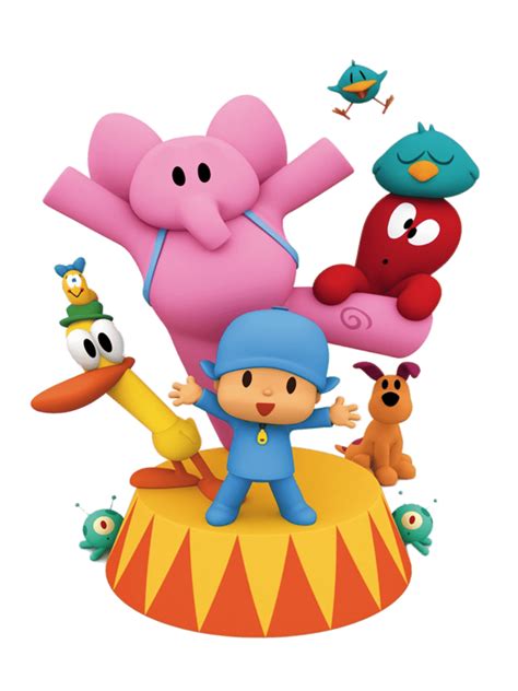 Cartoon Characters: Pocoyo (PNG)