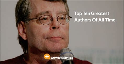 Top Ten Greatest Authors Of All Time – Topcount