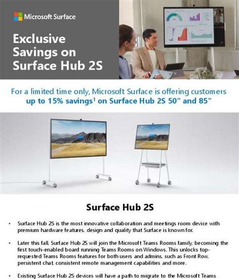 Microsoft Surface Hub 2S Promotion - SomethingCool.com