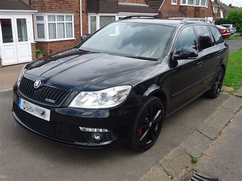 2011 black Skoda Octavia vRS TSI DSG Estate £8750 - Cars For Sale ...