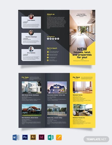 Real Estate Brochure - 33+ Examples, Format, Publisher, Word, Photoshop ...