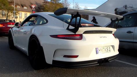 Porsche 991 GT3 RS sound HD - YouTube