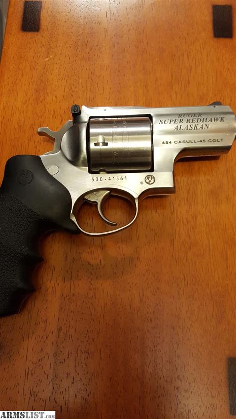 ARMSLIST - For Sale: Near Mint Ruger Alaskan 454 Casull