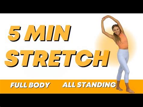 5 minute everyday stretch full body routine improves flexibility ...