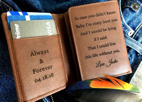 This item is unavailable | Etsy | Personalized mens wallet, Anniversary ...