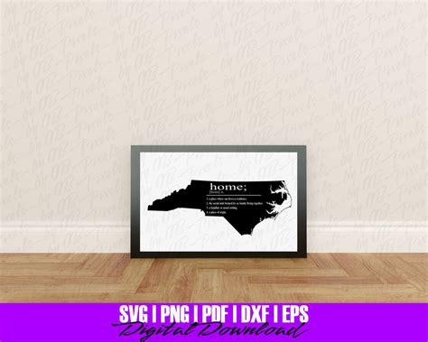 North Carolina SVG, North Carolina SVG File, Instant Download, North ...