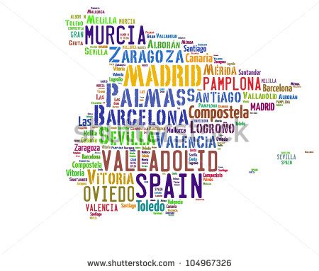 clipart spain word - Clip Art Library