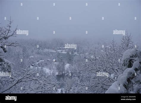 Northern California snowy scenery Stock Photo - Alamy