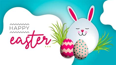 Premium Vector | Easter banner template