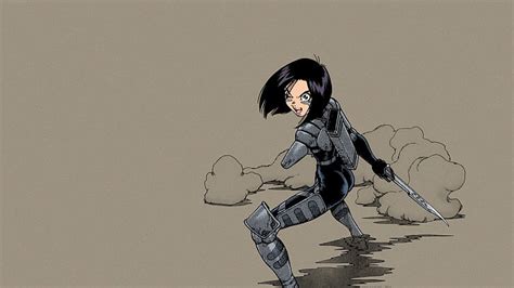 HD wallpaper: Battle Angel Alita, cyborg, Gally, GUNNM, Manga, Short ...