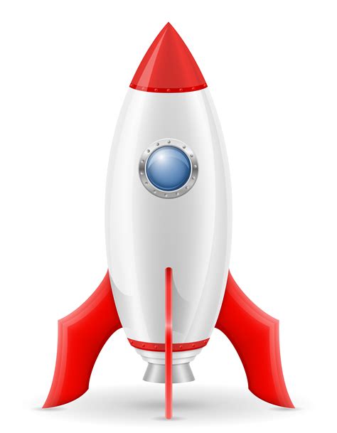 space rocket retro spaceship vector illustration 510244 Vector Art at Vecteezy